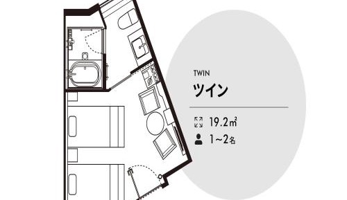 Twin Room - Non-Smoking