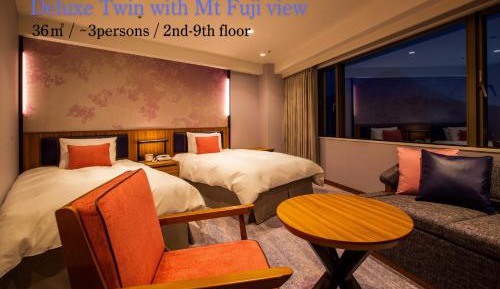 Deluxe Twin Room with Mt.Fuji View - Non-Smoking