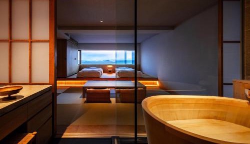 Naminone - Deluxe Twin Room with Hot Spring