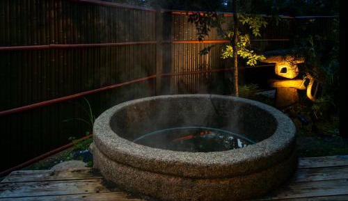 Cottage with Tatami Area and Open-Air Bath Building A