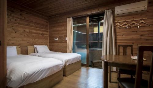 Cottage Twin Room With Open Air Stone Bath Tower B