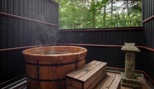 Cottage Double Room With Open Air Wood Bath Building B