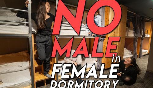 Bunk Bed in Female Dormitory Room  