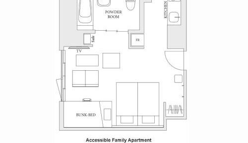 Accessible Family Apartment