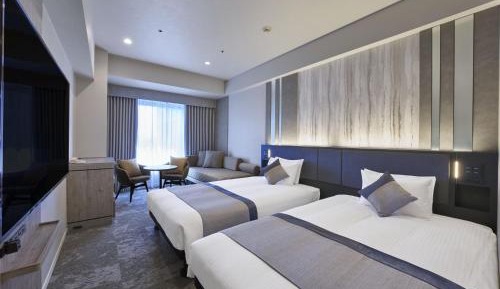 Deluxe Twin Room (30sqm) Separate bath and toilet with Sofa Bed for 3 people - Non-Smoking