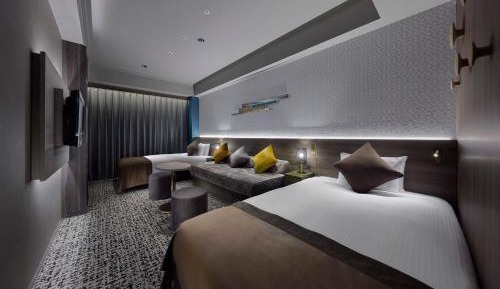 Twin Room (30sqm) with Shower Booth and Sofa Bed for 3 People - Non-Smoking