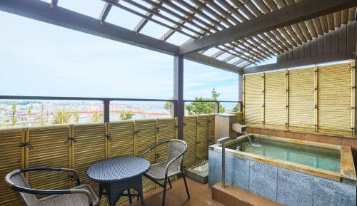 Deluxe Japanese-Western style Room with Natural Hot Spring Open-air  Bath