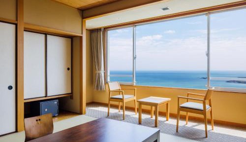 Ocean View Japanese-Style Room 8 Tatami - MAX 4 Adults -
