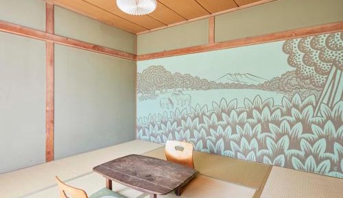 Family Room with Shared Bathroom