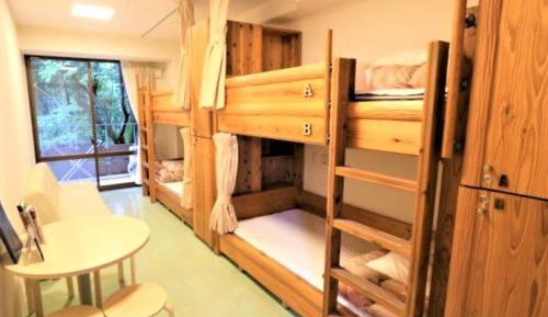 Quadruple Room with Bunk Bed and Shared Bathroom