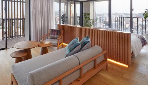 Deluxe Corner Twin (with 1 sofa bed)