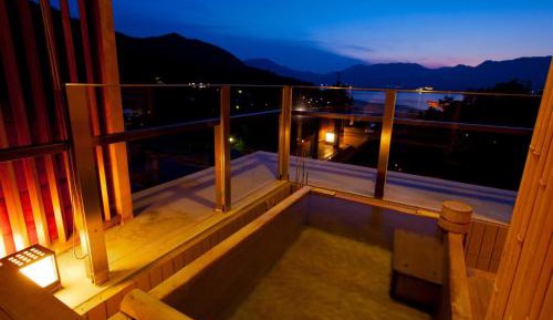 Deluxe Japanese-Style Room with Open-Air Bath and Shrine View