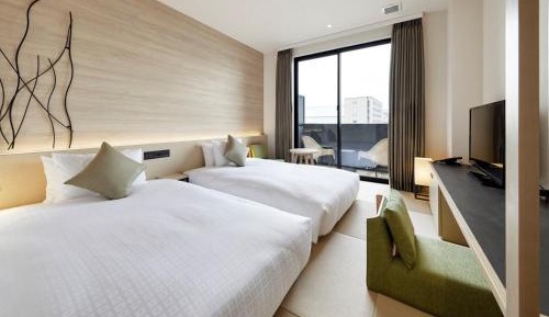 Comfort Tatami-floor Twin Room with Balcony