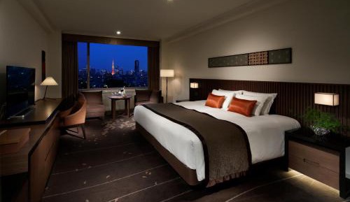 Tower Side Deluxe King Room (Non-Smoking) Tokyo Tower View + Sauna Access