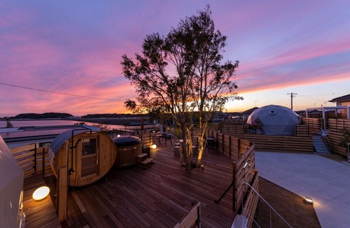 Nishi Ward Cabin | glamping dome / Hamamatsu Shizuoka
