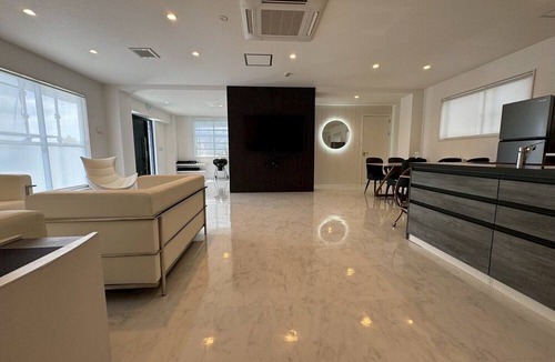 Hakata-ku Villa | New!Luxury Hills1500 sqm Superb patio Sauna BBQ Pool Parking 4 cars Pets allowed