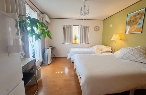 Machida House | A newly built ryokan in the western suburbs of Tokyo, 1 km from Tama Art University, 4 stations from Sanrio Puroland, 30 min. to Mt. Takao by car, 1 hr. to Mt! You can taste the deep Tokyo life!