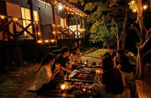 Imazu Ski Chalet | 森の音 炭火BbQ 森に囲まれた隠れ家