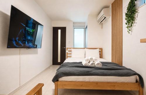 Ota Apartment | Japandi Studios near Haneda 8 min to Heiwajima Station