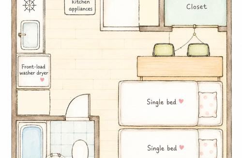 Ikejiri Apartment | NEW OPEN 2 minutes to Shibuya Station 1 Washer and dryer high speed Wi-Fi 30 seconds to the bus stop for Shibuya
