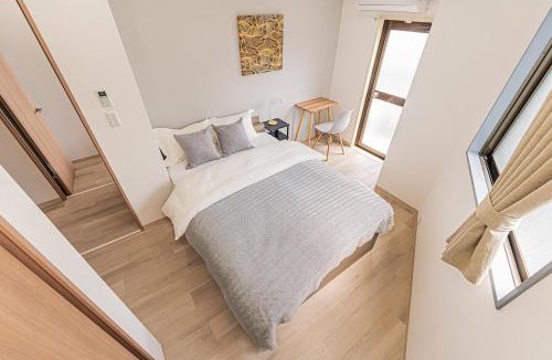 Kita Villa | Newly opened within walking distance of the station Spacious dining area Direct access to Ueno Akihabara Tokyo and Yokohama Private rental for 9 people