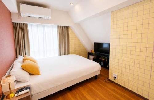 Okubo Apartment | Walk to Shinjuku Shin Okubo Station 7min Double Bed