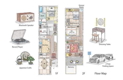 Nikko Villa | Nikko Botan - 3 Min Walk from JR Nikko Station