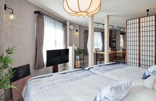 Chuo Apartment | Nihonbashi Hamacho Hotel Fortuna, PH 50m2, 3min, 4pax