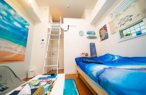 Katasekaigan Apartment | レベアス片瀬江ノ島WEST 片瀬江ノ島 鎌倉 ビーチまで2分 駅徒歩6分 無料Wifi