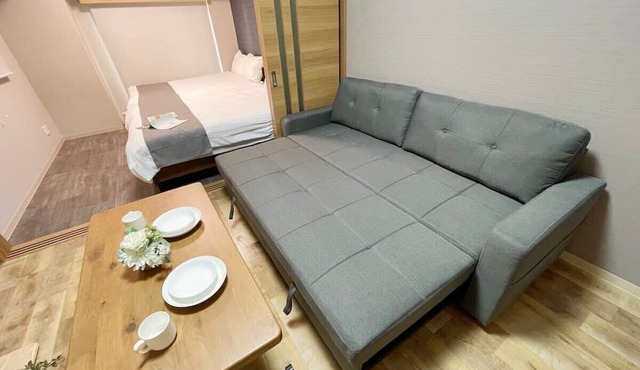 Modern 1Br Apt near Hondori District for 6ppl in Hiroshima