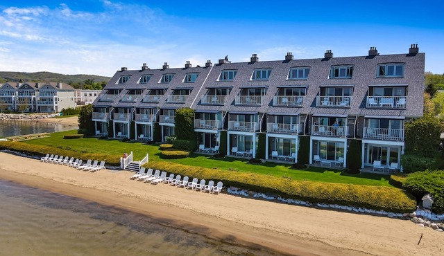 115 Water Street | On Lake Charlevoix | First Floor Beachside Condo in Boyne City